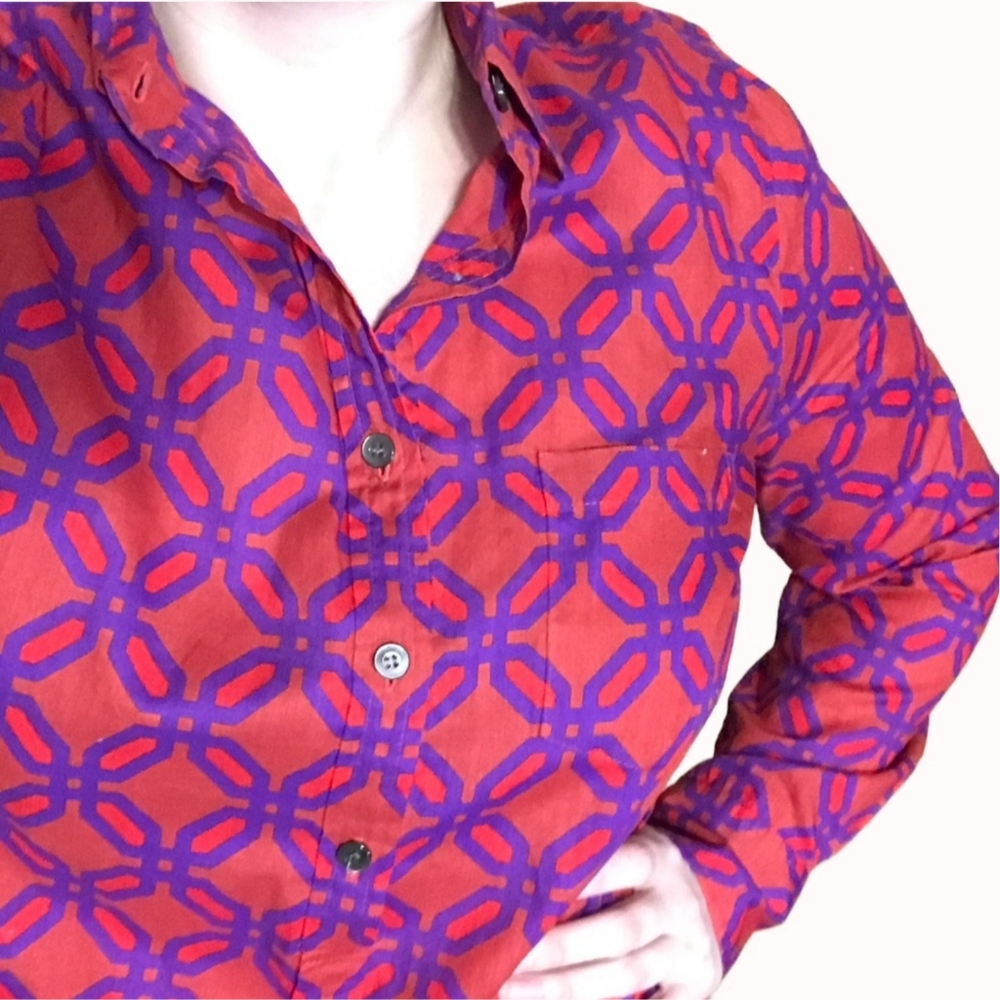 J. Crew | Geo Print | Size 6